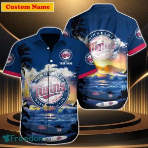 Minnesota Twins MLB Custom Name Hawaiian Shirt Great Gift For Men Women Fans