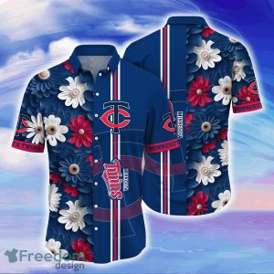 Minnesota Twins MLB Flower Hawaiian Shirt For Men Women Gift For Fans