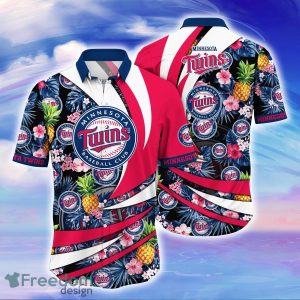 Minnesota Twins MLB Flower Hawaiian Shirt Style Gift For Men Women Fans