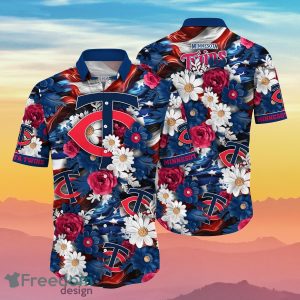 Minnesota Twins MLB Hawaiian Shirt 4th Of July Independence Day Special Gift For Men And Women Fans