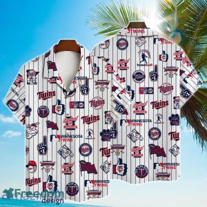 Minnesota Twins Major League Baseball 3D Print Hawaiian Shirt