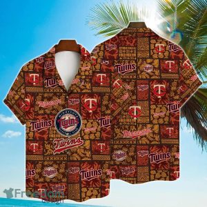 Minnesota Twins Major League Baseball Hawaiian Shirt with 3D Printed Design