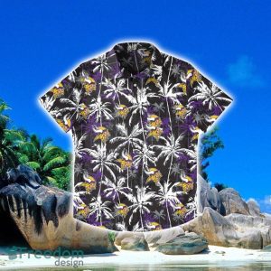 Minnesota Vikings NFL Black Floral Hawaiian Shirt Special Gift For Fans