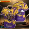 Minnesota Vikings NFL Custom Name Hawaiian Shirt For Men Women Best Gift For Real Fan