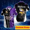 Minnesota Vikings NFL Custom Name Hawaiian Shirt For Men Women Best Gift For Real Fans
