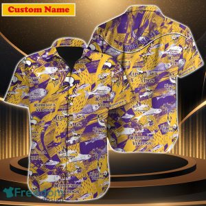 Minnesota Vikings NFL Custom Name Hawaiian Shirt For Men Women Unique Gift For Real Fan