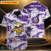 Minnesota Vikings NFL Custom Name Hawaiian Shirt Special Gift For Men Women Fans