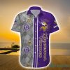 Minnesota Vikings NFL Custom Name Lemon Sketch Art Pattern Short Sleeve Hawaiian Shirt For Men And Women