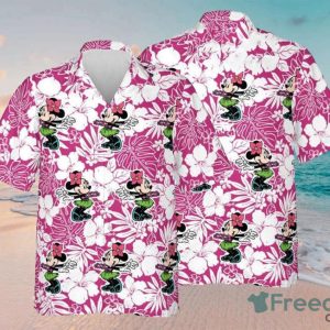Minnie Floral Pattern Hawaiian Shirt Purple Summer Perfect Gift
