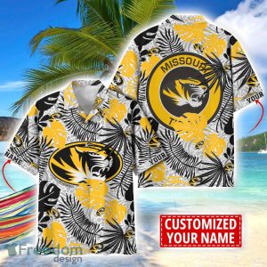 Missouri Tigers Aloha Hawaiian Shirt Custom Name Summer Gift Holiday Team Shirt