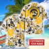 Missouri Tigers Custom Aloha 3D Hawaiian Shirt Flower Sport Team Beach Shirt Custom Name