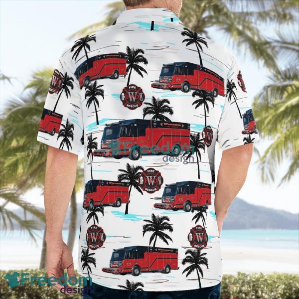 Warrenton Fire Protection District Beach Hawaiian Shirt Gift For Summer Holiday