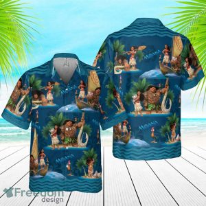 Moana And Maui Disney Hawaiian Shirt Disneyland Trip Hawaiian Special Gift For Men And Women