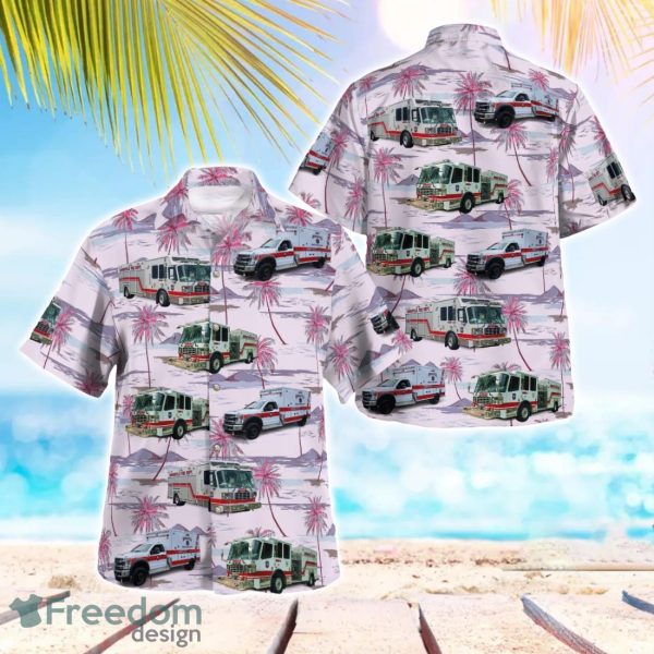 Monroeville Volunteer Fire Department Company 1 Beach Hawaiian Shirt Gift For Summer Holiday