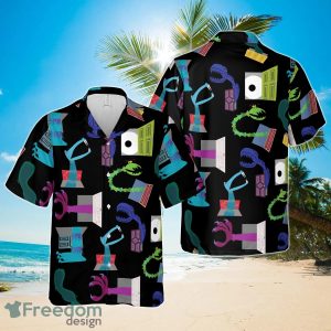 Monsters In Closets Pixar Monster’s Inc Inspired Hawaiian Shirt