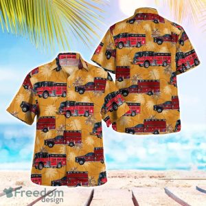 Montana Big Sky Fire Department Hawaiian Shirt Summer Beach Shirt