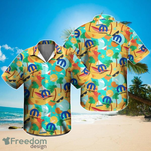 Mopar Logo Hawaiian Shirt For Men And Women