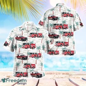 Morningside Volunteer Fire Dept. Beach Hawaiian Shirt Gift For Summer Holiday