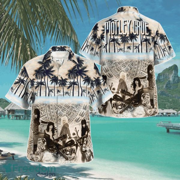 Motley Crue Tribal Tropical Hawaii Shirt Aloha Shirt For Men Women