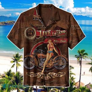 Motorcycle Hawaiian Shirt