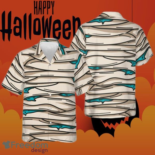 Mummy Costume Halloween Hawaiian Shirt Funny Themed Halloween Gift Ideas For Him