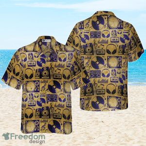 Music DJ Vintage Hawaiian Shirt Best Gift For Men And Women