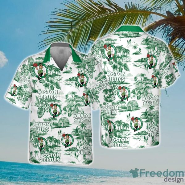 NBA Boston Celtics Special Floral Island Hawaiian Shirt
