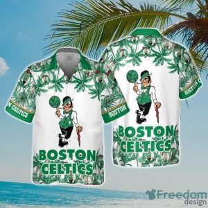 NBA Boston Celtics Special Palm Trees Hawaiian Shirt