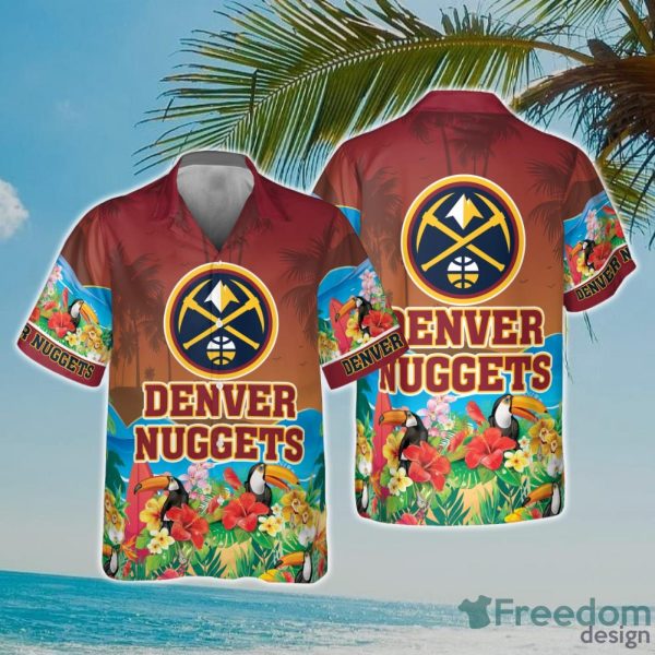 NBA Denver Nuggets And Toucan Beach Hawaiian Shirt