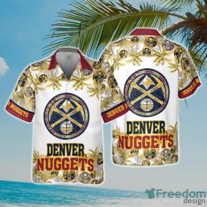 NBA Denver Nuggets Special Palm Trees Hawaiian Shirt