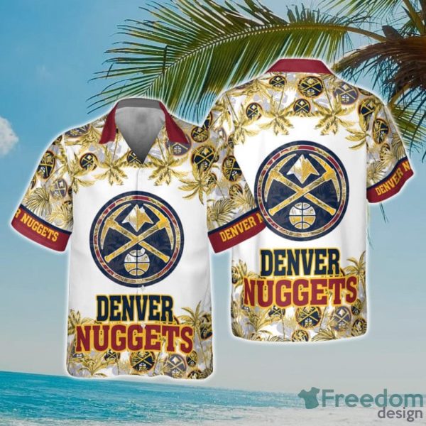 NBA Denver Nuggets Special Palm Trees Hawaiian Shirt