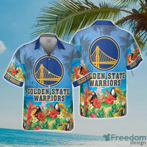 NBA Golden State Warriors And Toucan Beach Hawaiian Shirt