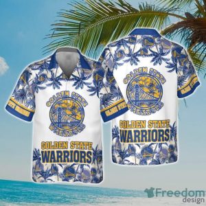 NBA Golden State Warriors Special Palm Trees Hawaiian Shirt