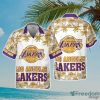 NBA Los Angeles Lakers Special Palm Trees Hawaiian Shirt