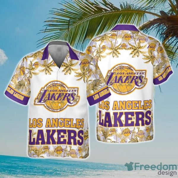 NBA Los Angeles Lakers Special Palm Trees Hawaiian Shirt