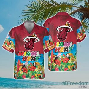 NBA Miami Heat And Toucan Beach Hawaiian Shirt