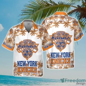NBA New York Knicks Special Palm Trees Hawaiian Shirt