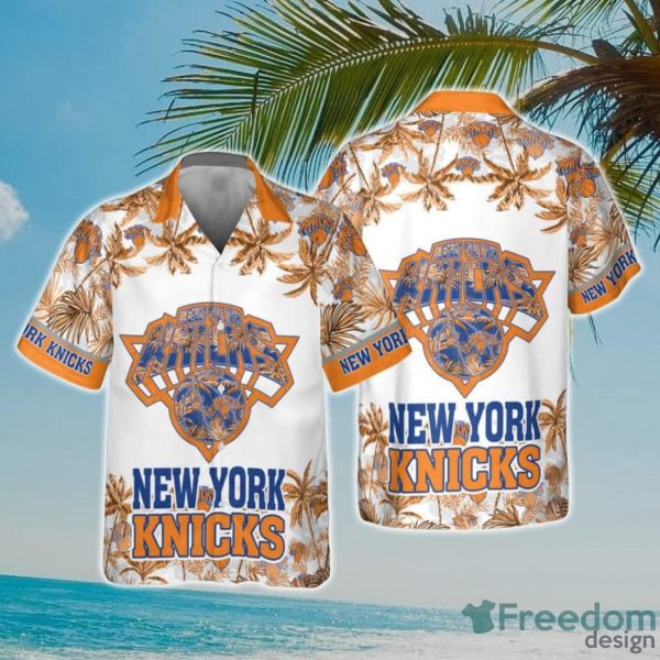NBA New York Knicks Special Palm Trees Hawaiian Shirt