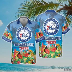 NBA Philadelphia 76ers And Toucan Beach Hawaiian Shirt