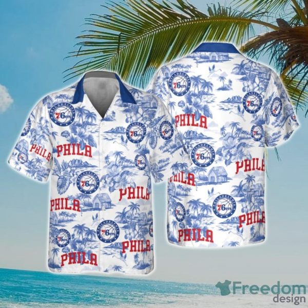 NBA Philadelphia 76ers Special Floral Island Hawaiian Shirt