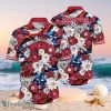 NCAA Arkansas Razorbacks Design Logo Gift For Fan Independence Day Hawaii Shirt Full Over Print