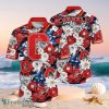 NCAA Cornell Big Red Design Logo Gift For Fan Independence Day Hawaii Shirt Full Over Print
