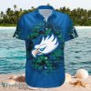 NCAA Florida Gulf Coast Eagles Logo Design Blue Shirt Hawaiian Shirt