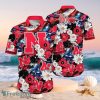 NCAA Nebraska Cornhuskers Design Logo Gift For Fan Independence Day Hawaii Shirt Full Over Print