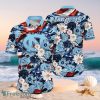 NCAA North Carolina Tar Heels Design Logo Gift For Fan Independence Day Hawaii Shirt Full Over Print