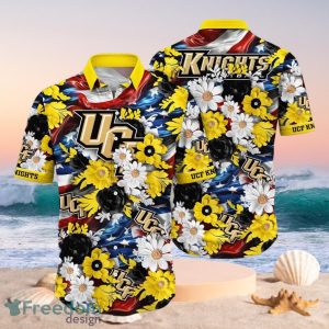 NCAA UCF Knights Design Logo Gift For Fan Independence Day Hawaii Shirt Full Over Print