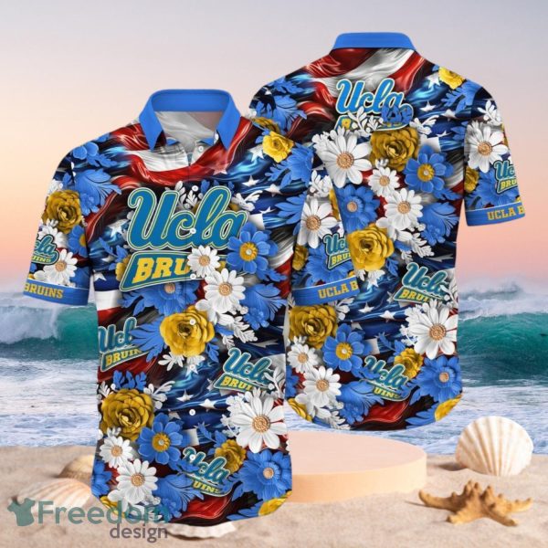 NCAA Ucla Bruins Design Logo Gift For Fan Independence Day Hawaii Shirt Full Over Print