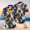 NCAA West Virginia Mountaineers Design Logo Gift For Fan Independence Day Hawaii Shirt Full Over Print
