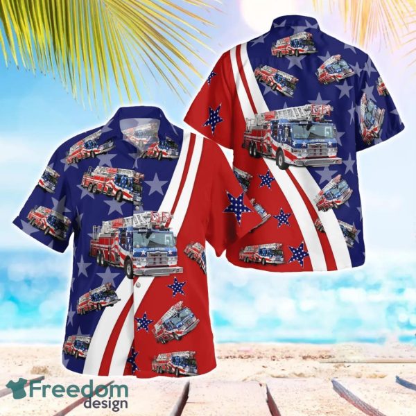 Napa Fire Department 4th Of July Beach Hawaiian Shirt Gift For Summer Holiday