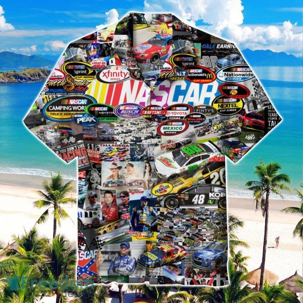Nascar Racing Vintage 90S Hawaiian Shirt